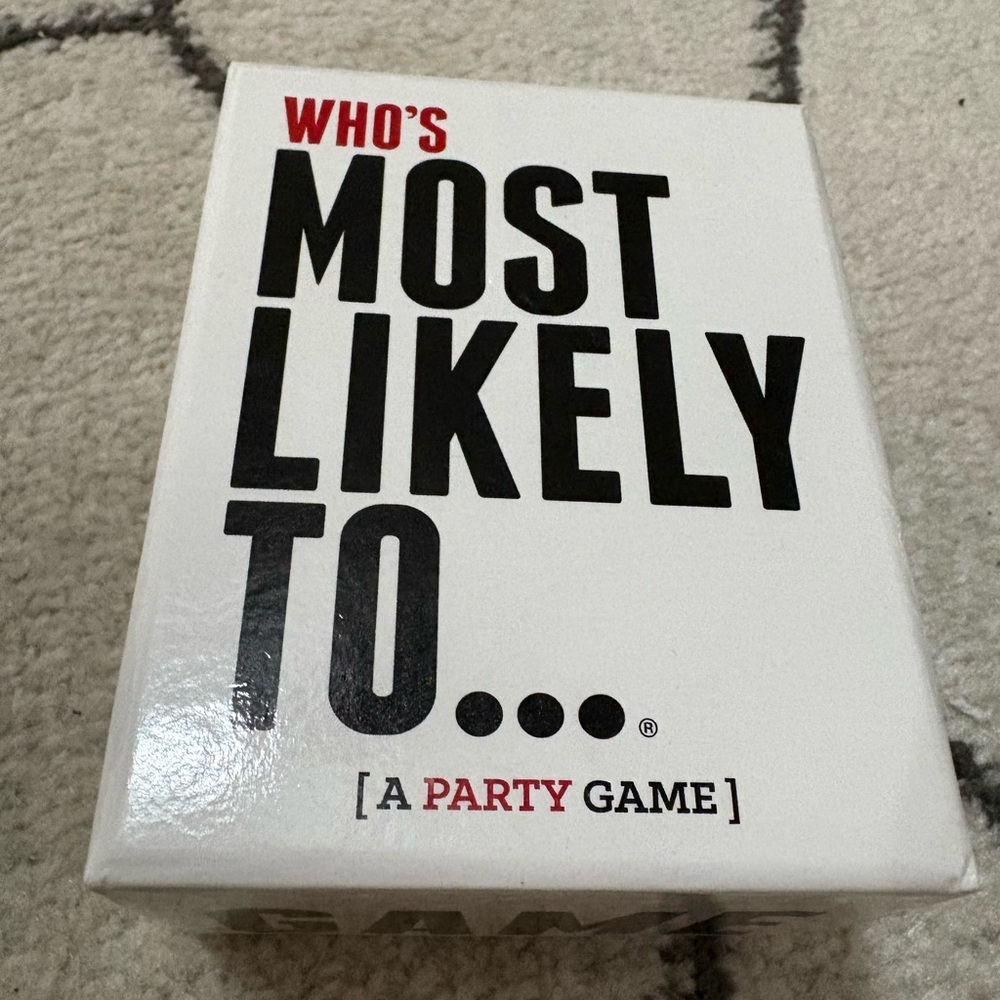 Who's Most Likely To… Party Game